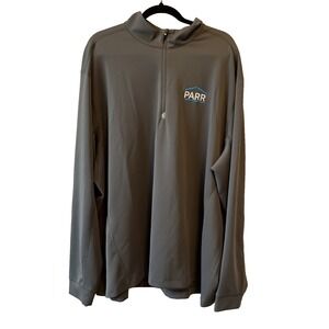 Cutter & Buck NWT DryTec Embroidered Parr Lumber 1/4 Zip Pullover Men's XXXL UPF